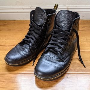 Dr Martens Leather Leyton Casual Boots